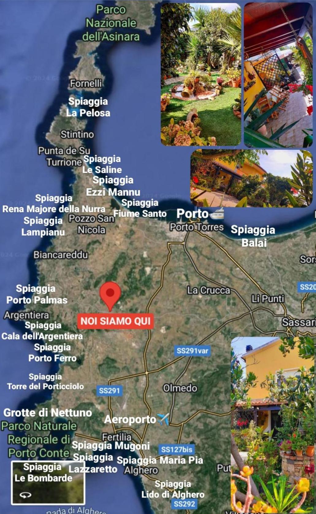 B&B Giomar Sardegna Nord Ovest Campanedda Экстерьер фото